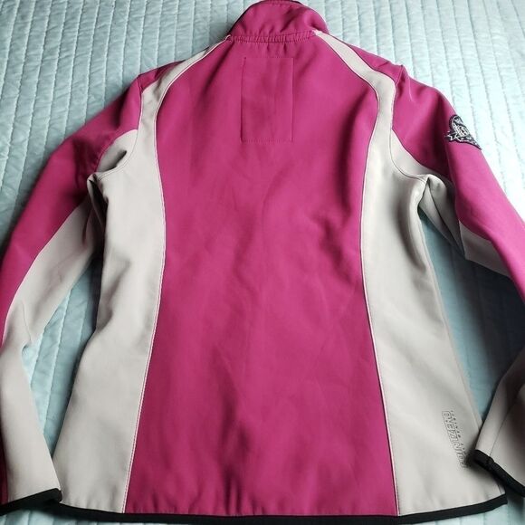 POINT  ZERO women's jacket Utility pink grey fleece lined - Picture 3 of 11